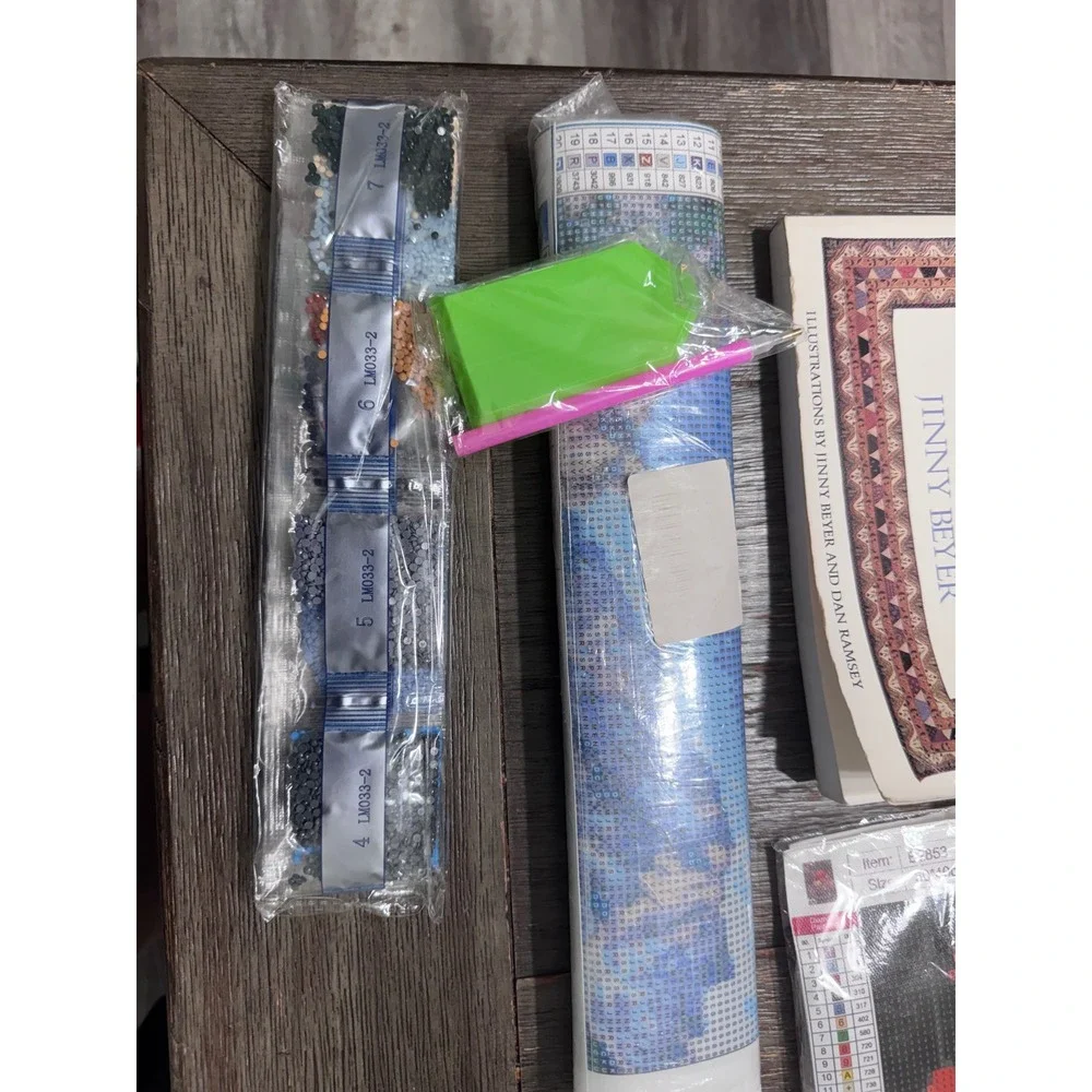Jinny Beyer Quilters Album Blocks Borders Book Diamond Painting Kits Quilt Tools